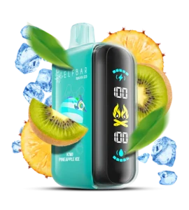 Kiwi Pineapple IceСладость - 3Кислота - 2Охлаждение - 2