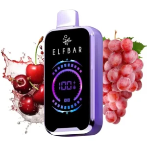 elfbar fs18000 grape cherry