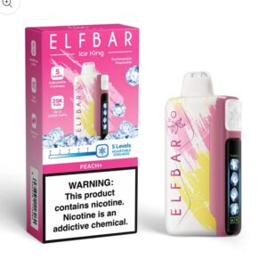 elfbar ice king 40000 peach+