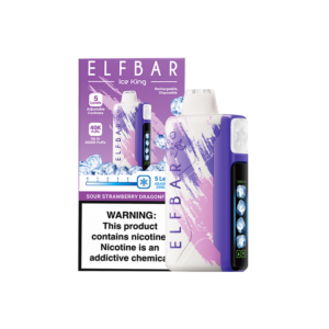 elfbar ice king 40000 sour strawberry dragonfruit
